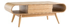 Tavolino scandinavo legno naturale BALTIK