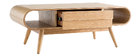 Tavolino scandinavo legno naturale BALTIK