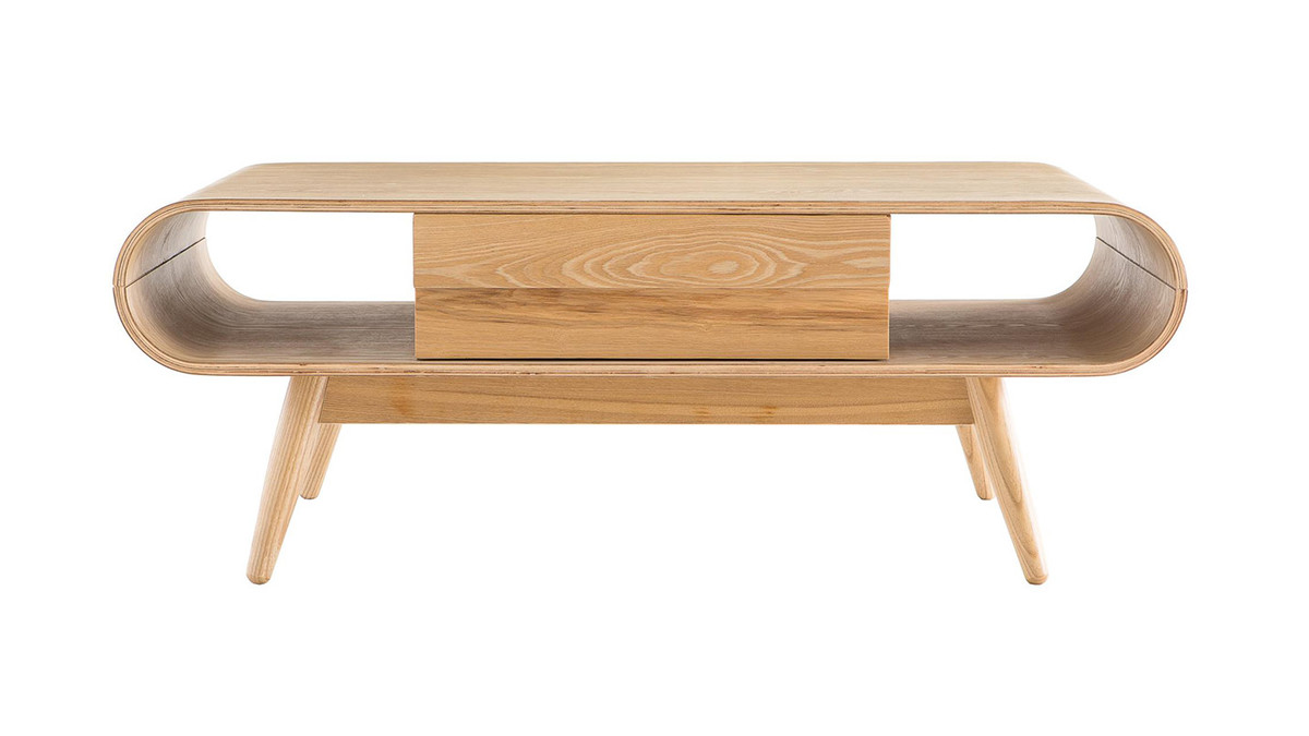 Tavolino scandinavo legno naturale BALTIK