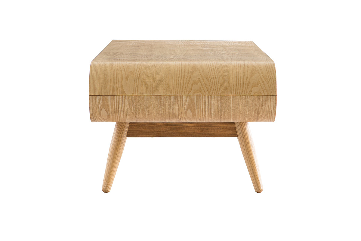 Tavolino scandinavo legno naturale BALTIK