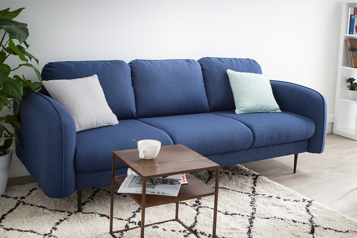 Tavolo complementare quadrato in metallo Ruggine MOHO