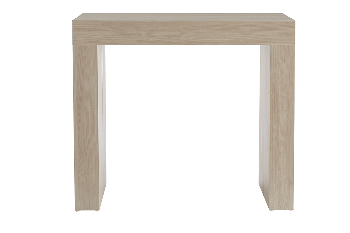 Tavolo/consolle allungabile design finitura rovere L46-291 cm COMO