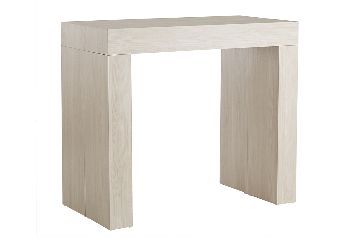 Tavolo/consolle allungabile design finitura rovere L46-291 cm COMO
