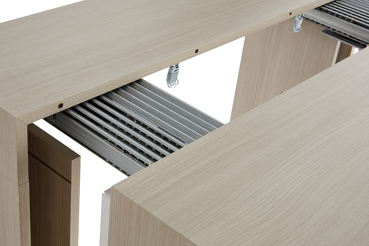 Tavolo/consolle allungabile design finitura rovere L46-291 cm COMO