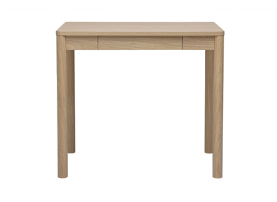Tavolo da bar con contenitore finitura legno chiaro quercia L110 cm IZZIE