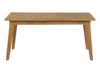 Tavolo da giardino estensibile in legno teak massello L160-210 cm LOMBOK