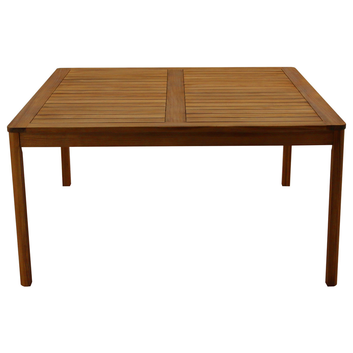 Tavolo da giardino quadrato legno massello L147 cm AKIS