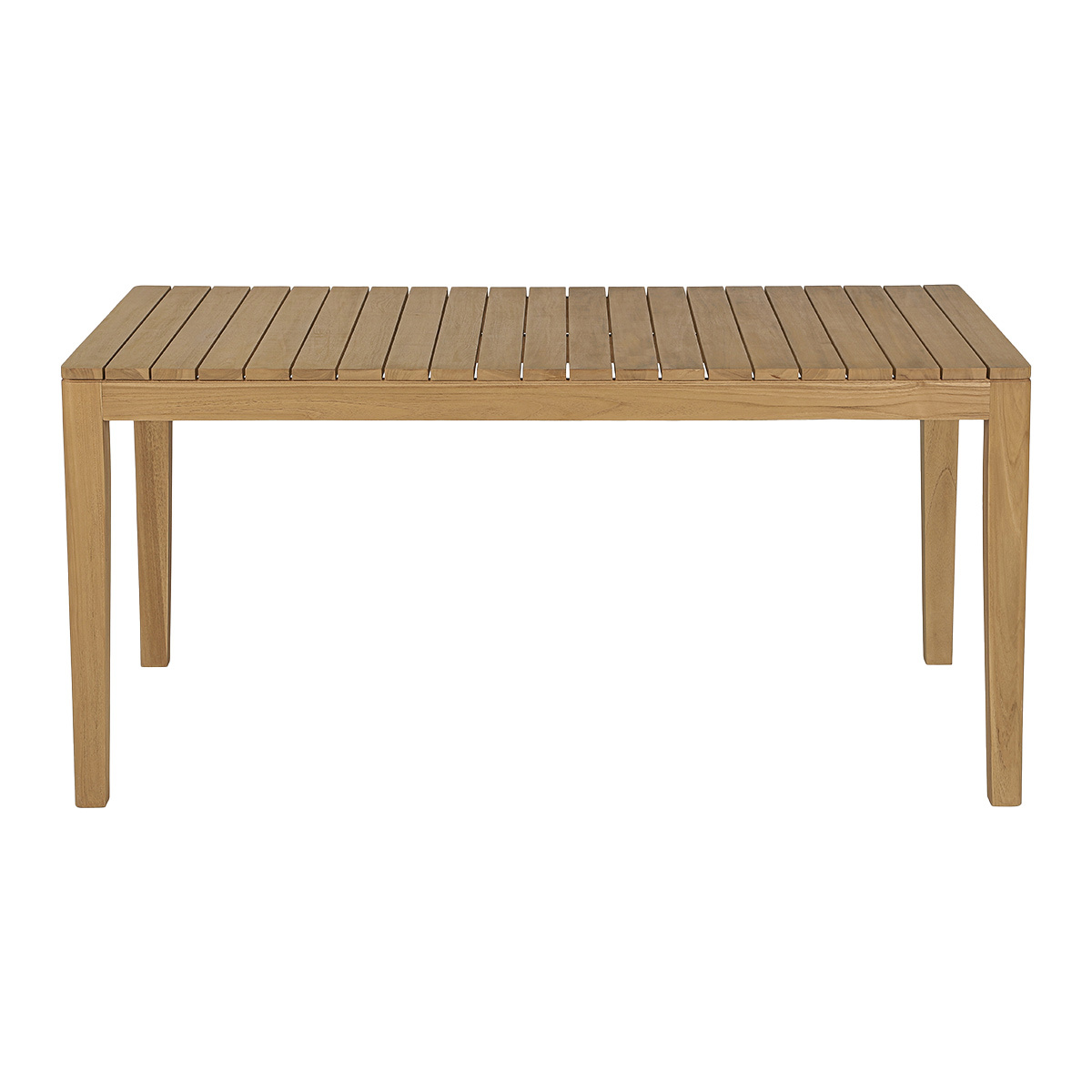 Tavolo da giardino rettangolare in legno teak massiccio L160 cm UBUD