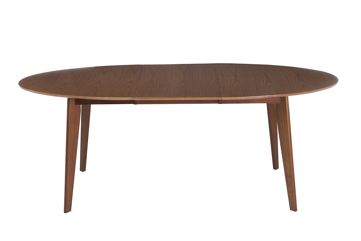 Tavolo da pranzo allungabile design noce L150-200 MARIK