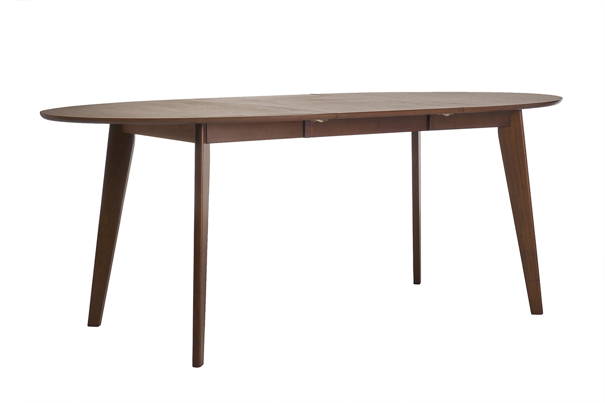 Tavolo da pranzo allungabile design noce L150-200 MARIK