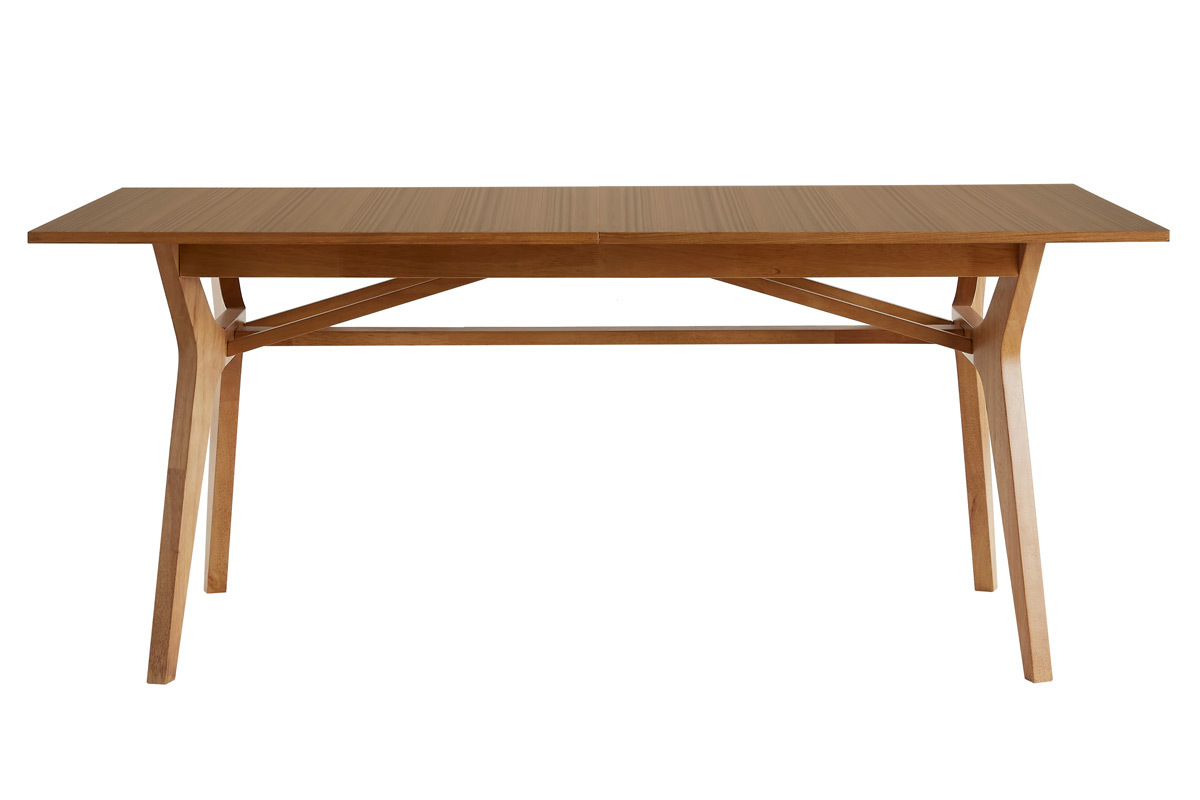 Tavolo da pranzo allungabile impiallacciatura frassino L180-220 cm FOSTER