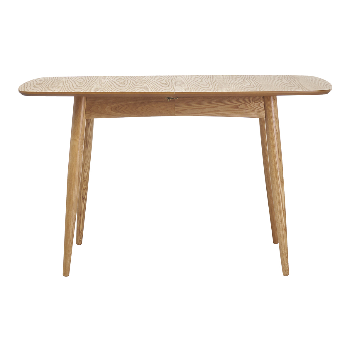 Tavolo da pranzo allungabile in frassino naturale L130-160 NORDECO