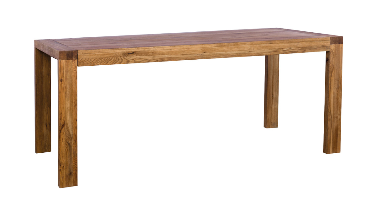 Tavolo da pranzo allungabile in massello di quercia L180-230 cm RAW