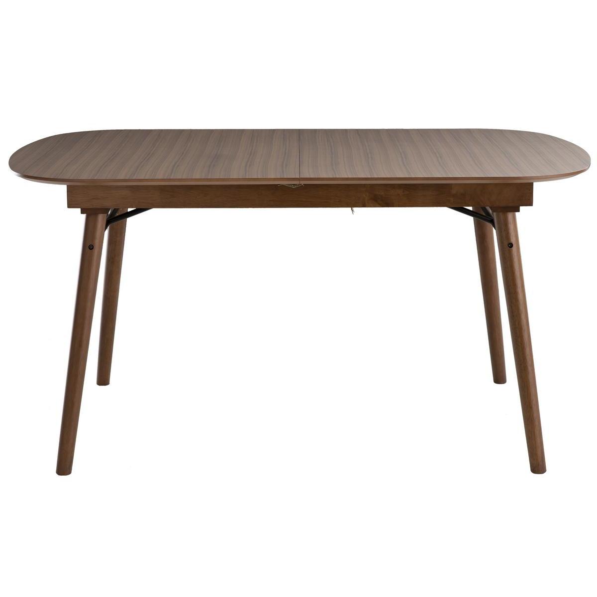 Tavolo da pranzo allungabile in noce L150-180 cm SHELDON