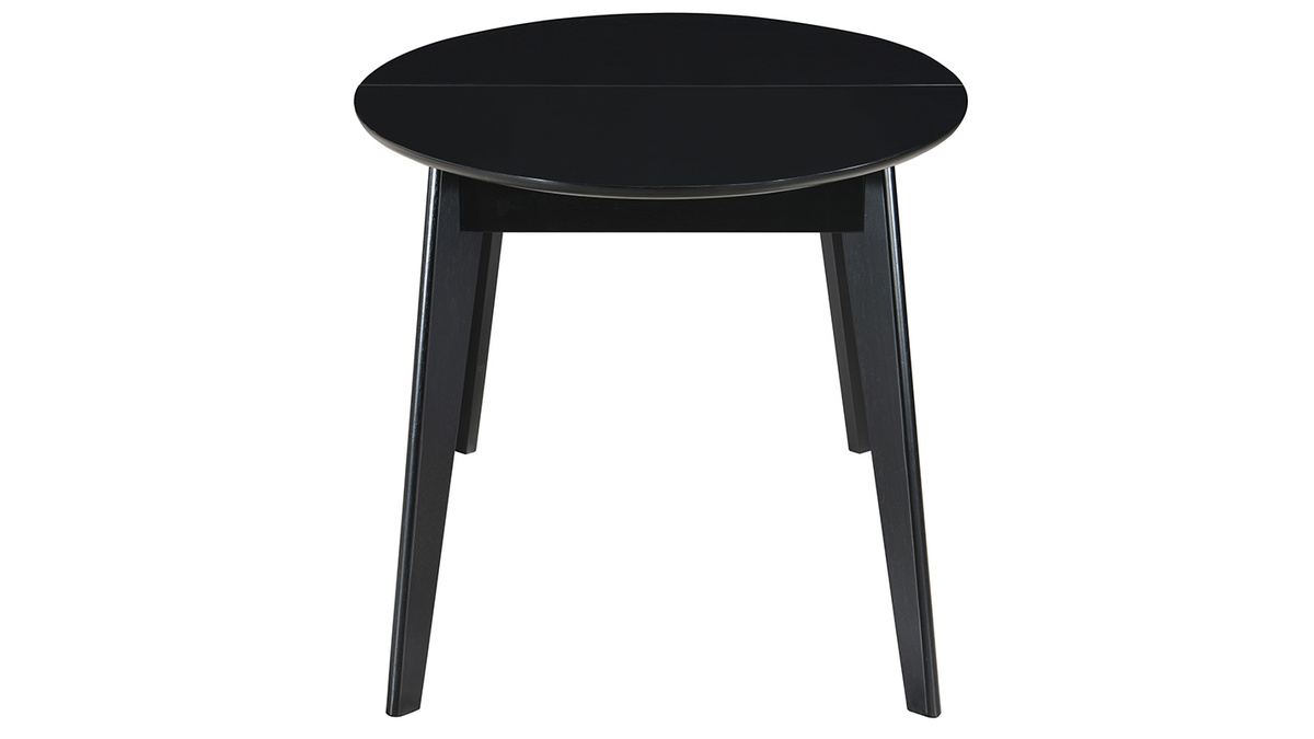 Tavolo da pranzo allungabile MARIK nero L160-200 cm