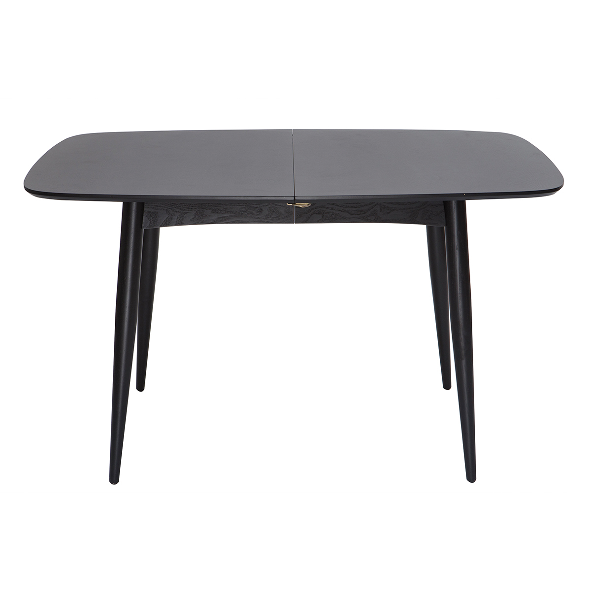 Tavolo da pranzo allungabile nero 130-160cm NORDECO