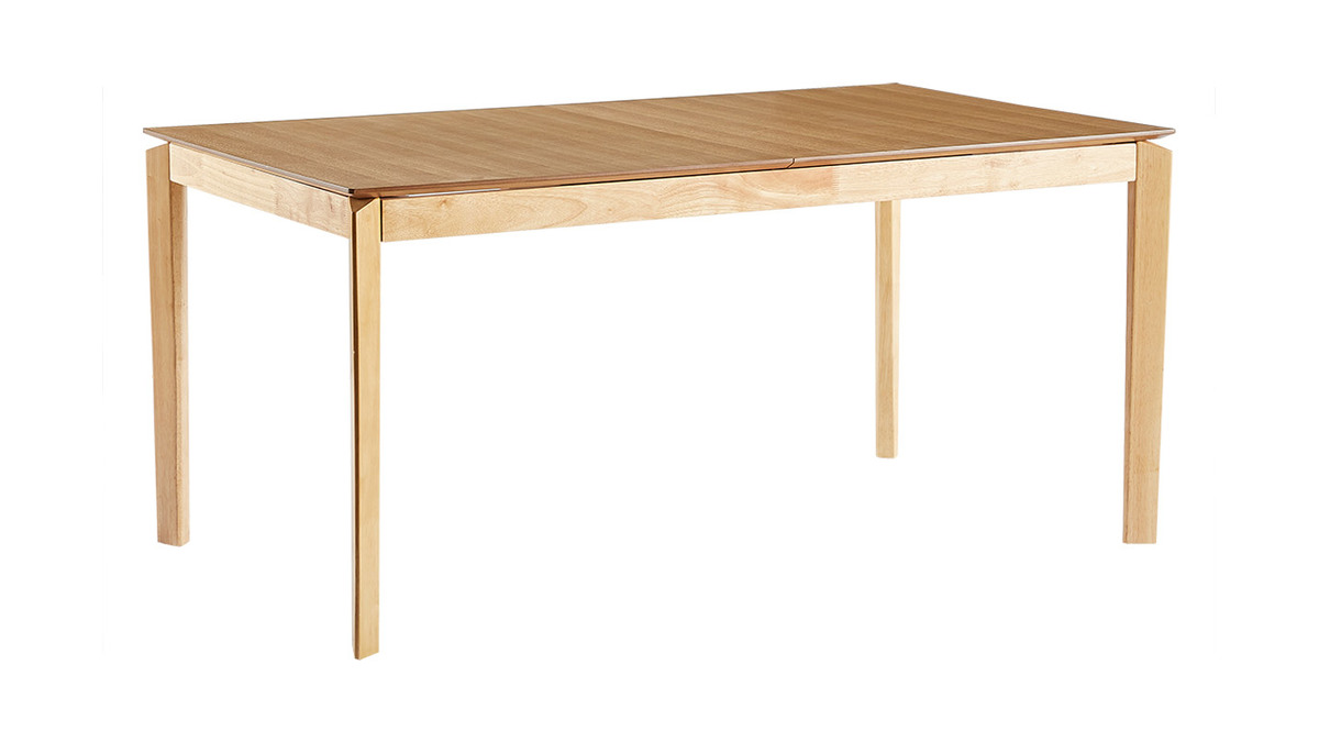 Tavolo da pranzo allungabile rettangolare legno frassino L160-210 cm BONAVISTA