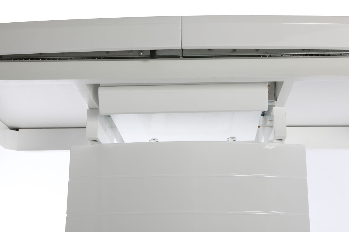 Tavolo da pranzo design allungabile bianco brillante L160-200 ERESOS