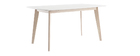 Tavolo da pranzo design bianco 150cm LEENA