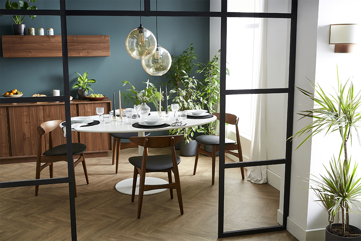 Tavolo da pranzo design bianco L170 HALIA