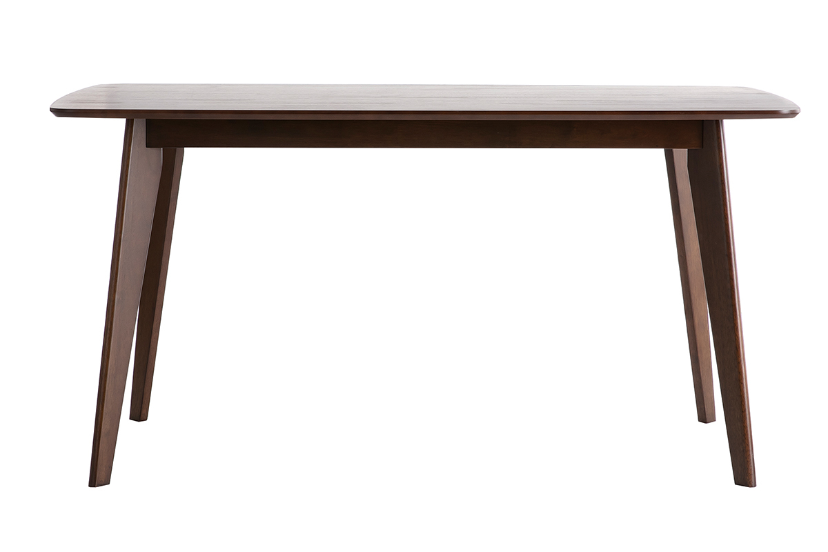 Tavolo da pranzo design color cioccolato L150 LEENA