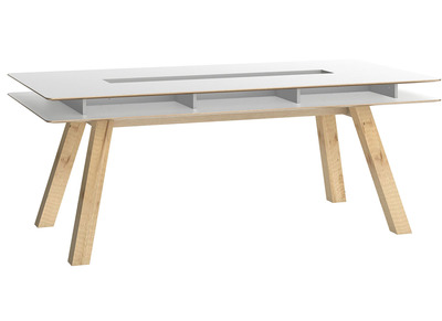 Tavolo da pranzo design con nicchie 200cm WITTY - Tavolo da pranzo design con nicchie 200cm WITTY