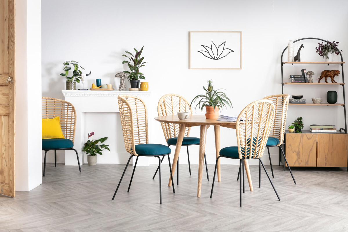 Tavolo da pranzo design in frassino D120 LIVIA