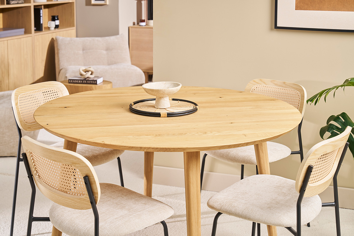 Tavolo da pranzo design in frassino D120 LIVIA