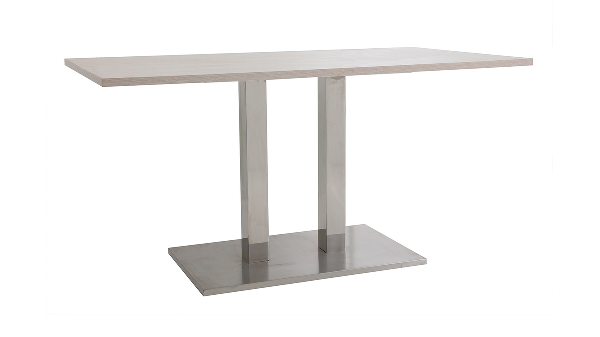 Tavolo da pranzo design legno chiaro L150 FILIA