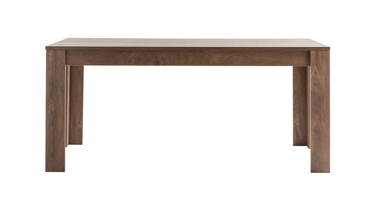 Tavolo da pranzo design legno scuro 180 cm LAND