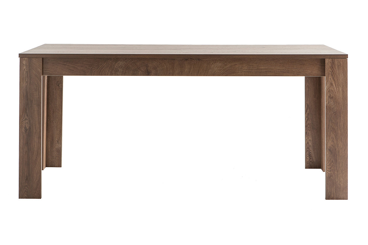 Tavolo da pranzo design legno scuro 180 cm LAND