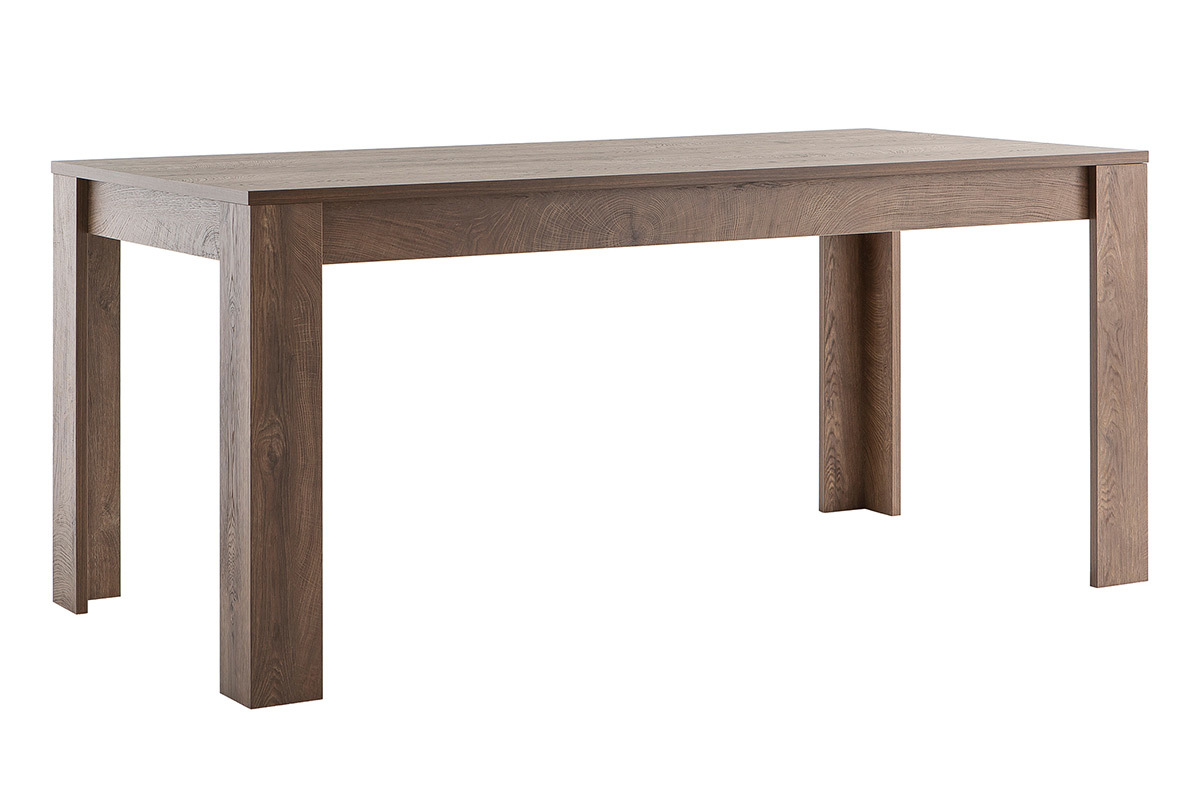 Tavolo da pranzo design legno scuro 180 cm LAND