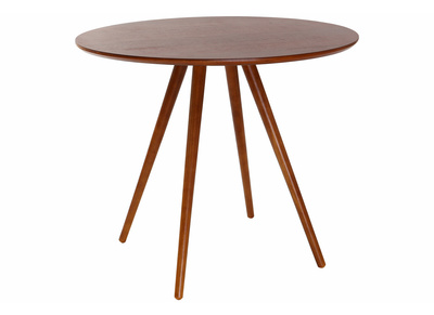 Tavolo da pranzo design rotondo noce - ARTIK