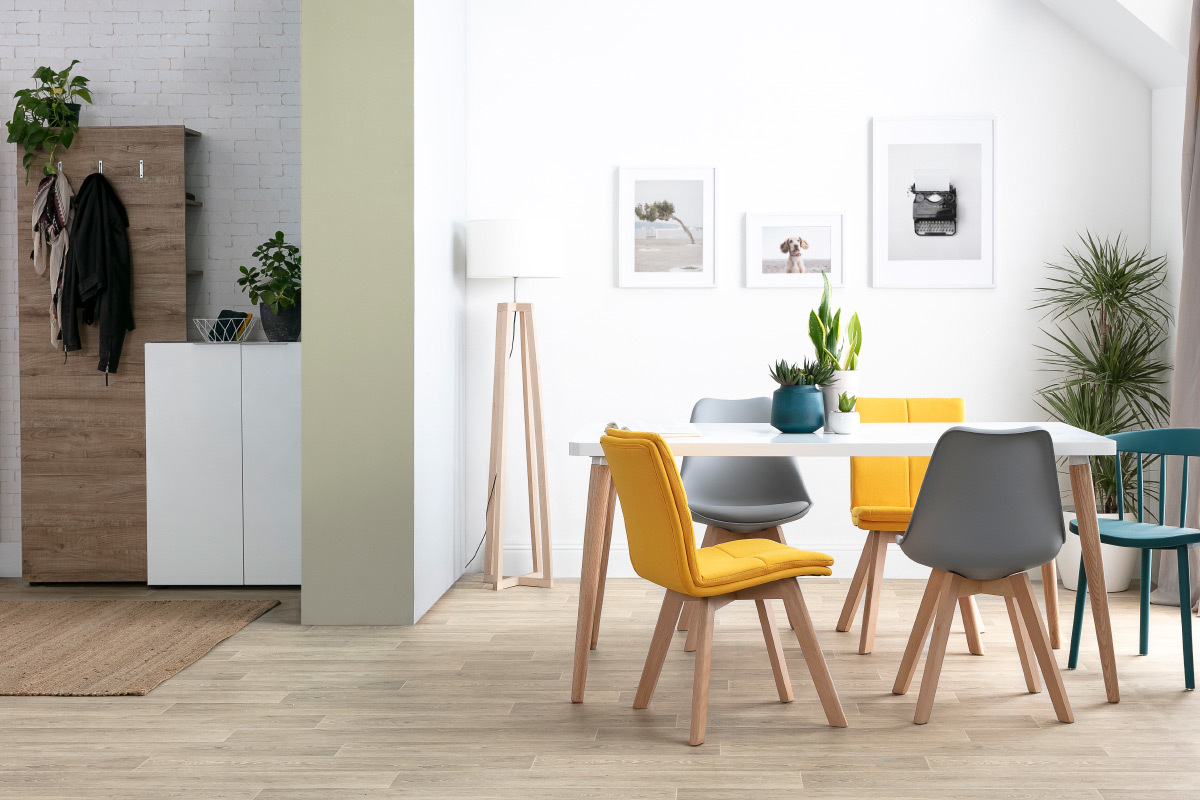 Tavolo da pranzo design scandinavo L160 TOTEM