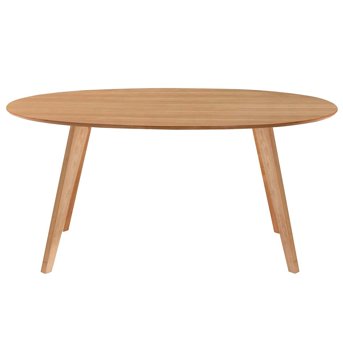 Tavolo da pranzo design scandinavo ovale quercia L160 MARIK