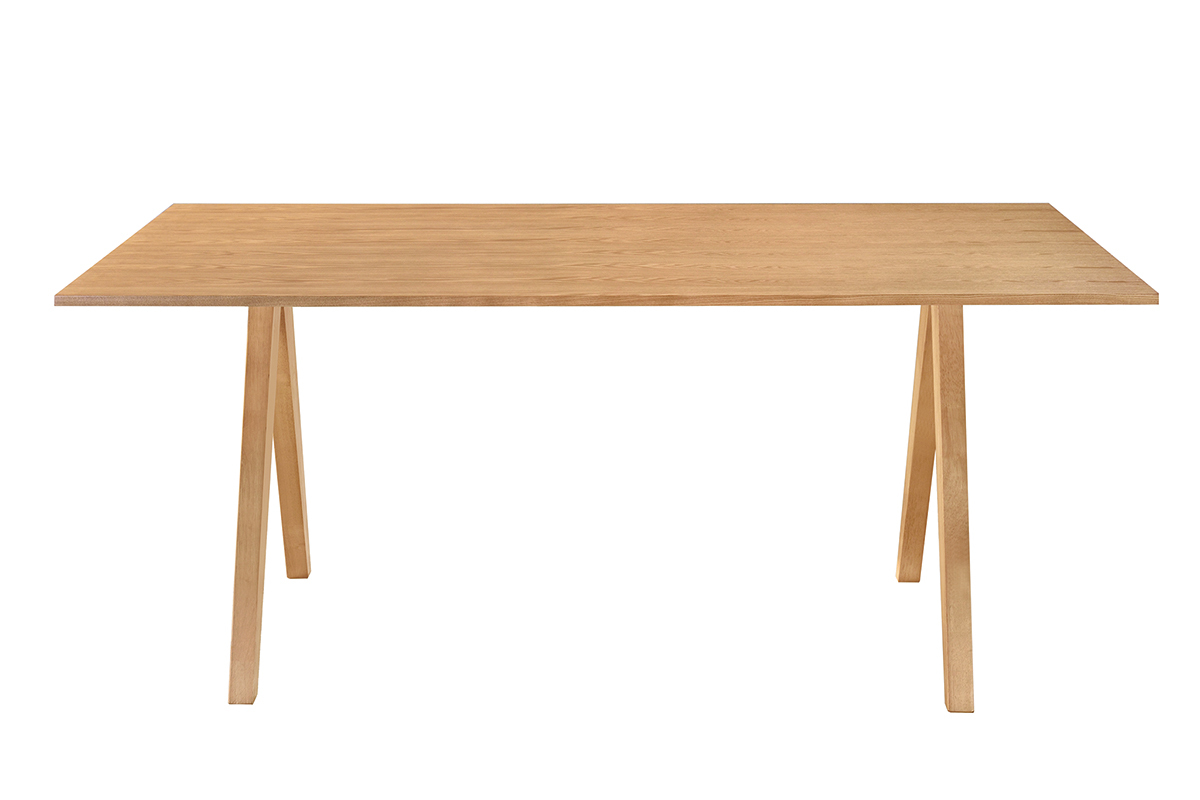 Tavolo da pranzo design scandinavo quercia L180 DANA