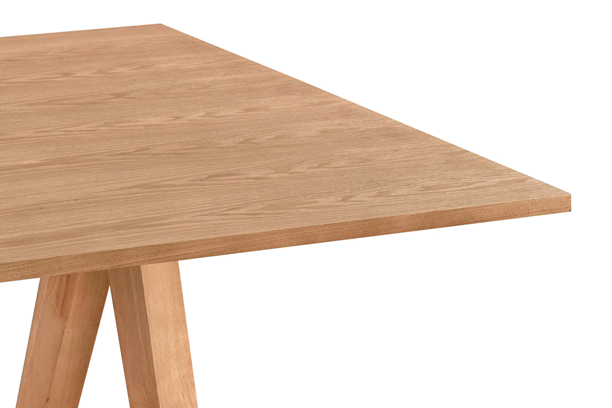 Tavolo da pranzo design scandinavo quercia L180 DANA