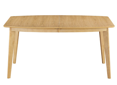Tavolo da pranzo estensibile, scandinavo, in legno chiaro, dimensioni: 150-200 cm, modello: LEENA - Tavolo da pranzo estensibile, scandinavo, in legno chiaro, dimensioni: 150-200 cm, modello: LEENA