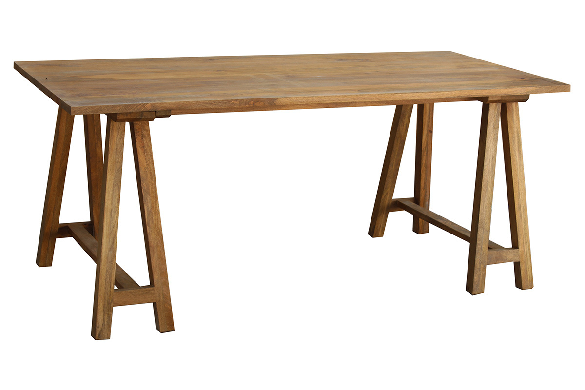 Tavolo da pranzo in legno di mango modello L180 ANTIQUA