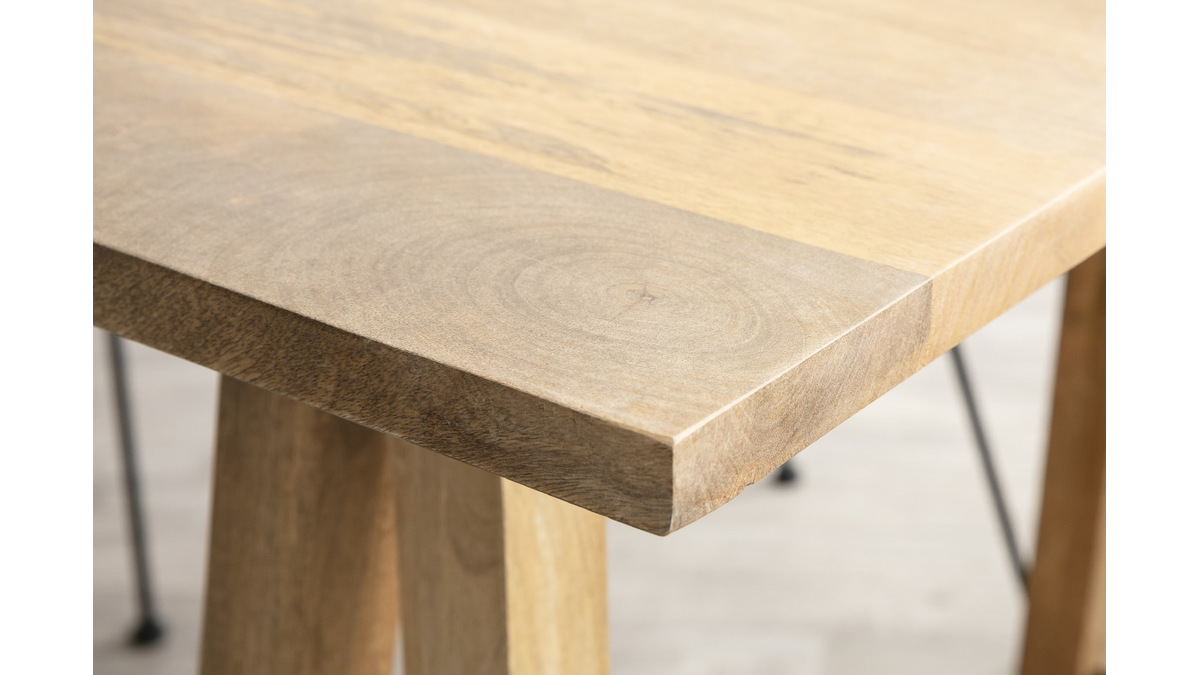 Tavolo da pranzo in legno di mango modello L180 ANTIQUA