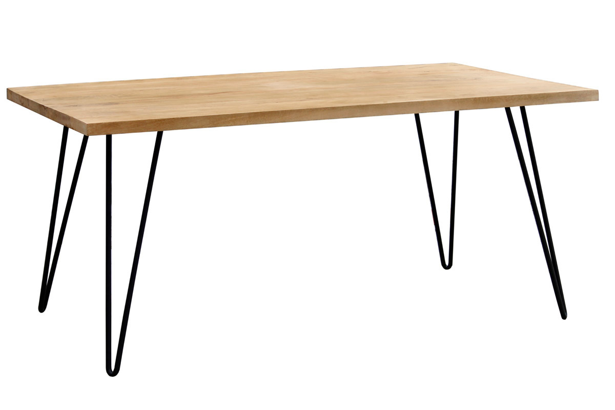 Tavolo da pranzo rettangolare mango L160 cm VIBES
