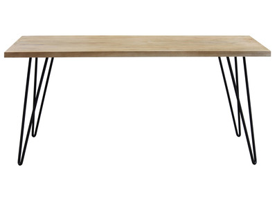 Tavolo da pranzo rettangolare mango L160 cm VIBES - Tavolo da pranzo rettangolare mango L160 cm VIBES