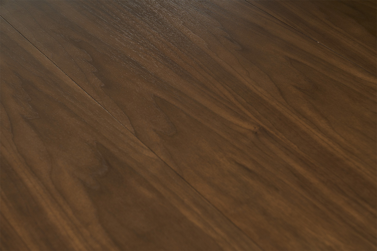 Tavolo da pranzo rotondo allungabile finitura noce L120-150 cm LEENA