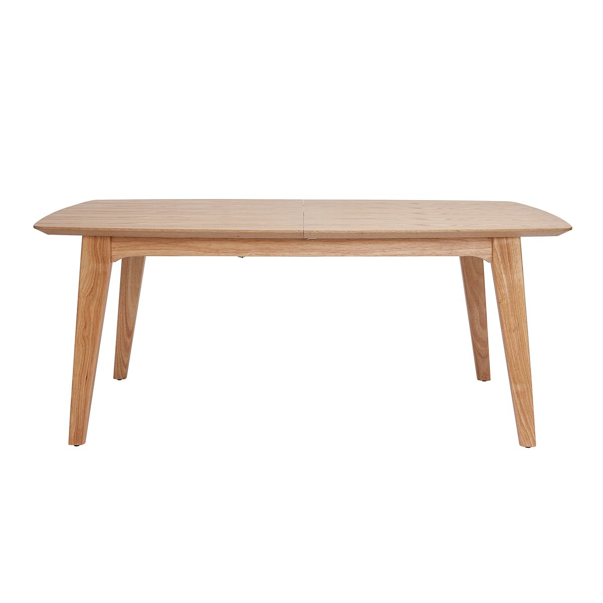 Tavolo da pranzo scandinavo allungabile impiallacciatura rovere L180-230 cm FIFTIES