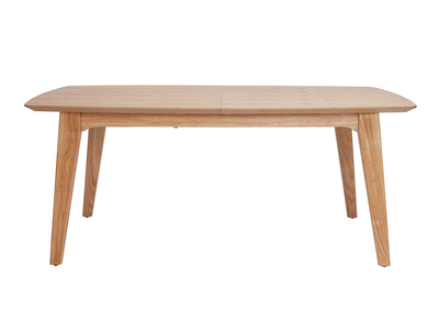 Tavolo da pranzo scandinavo allungabile impiallacciatura rovere L180-230 cm FIFTIES