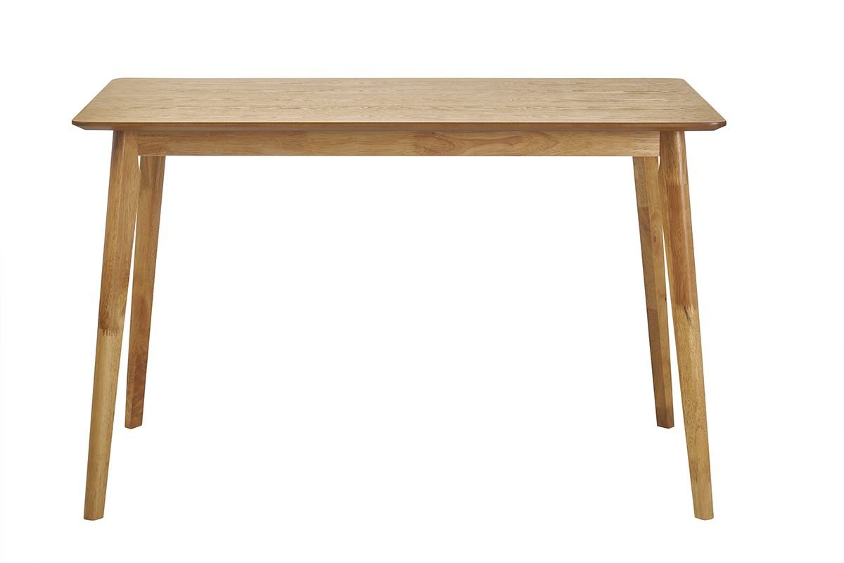 Tavolo da pranzo scandinavo finitura frassino L120 cm ELION