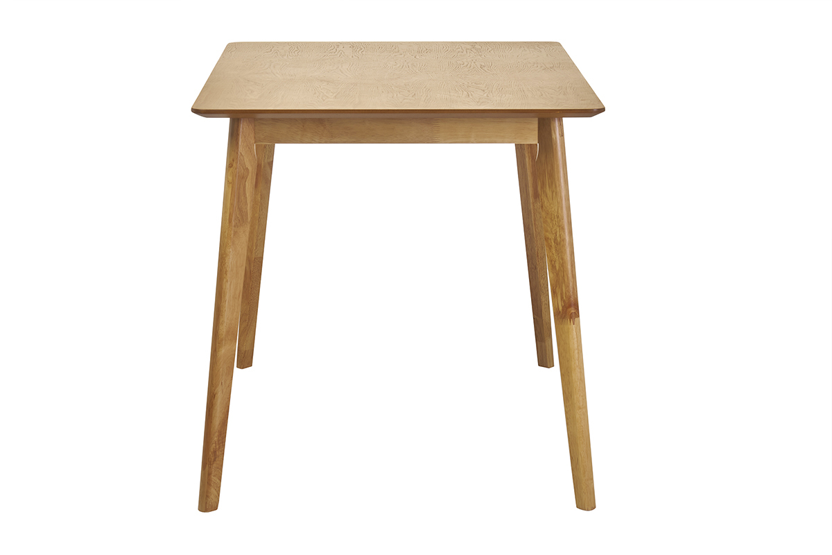 Tavolo da pranzo scandinavo finitura frassino L120 cm ELION