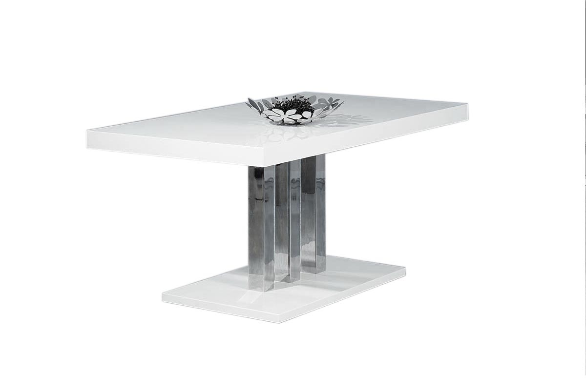Tavolo design bianco laccato L160 ORAINE