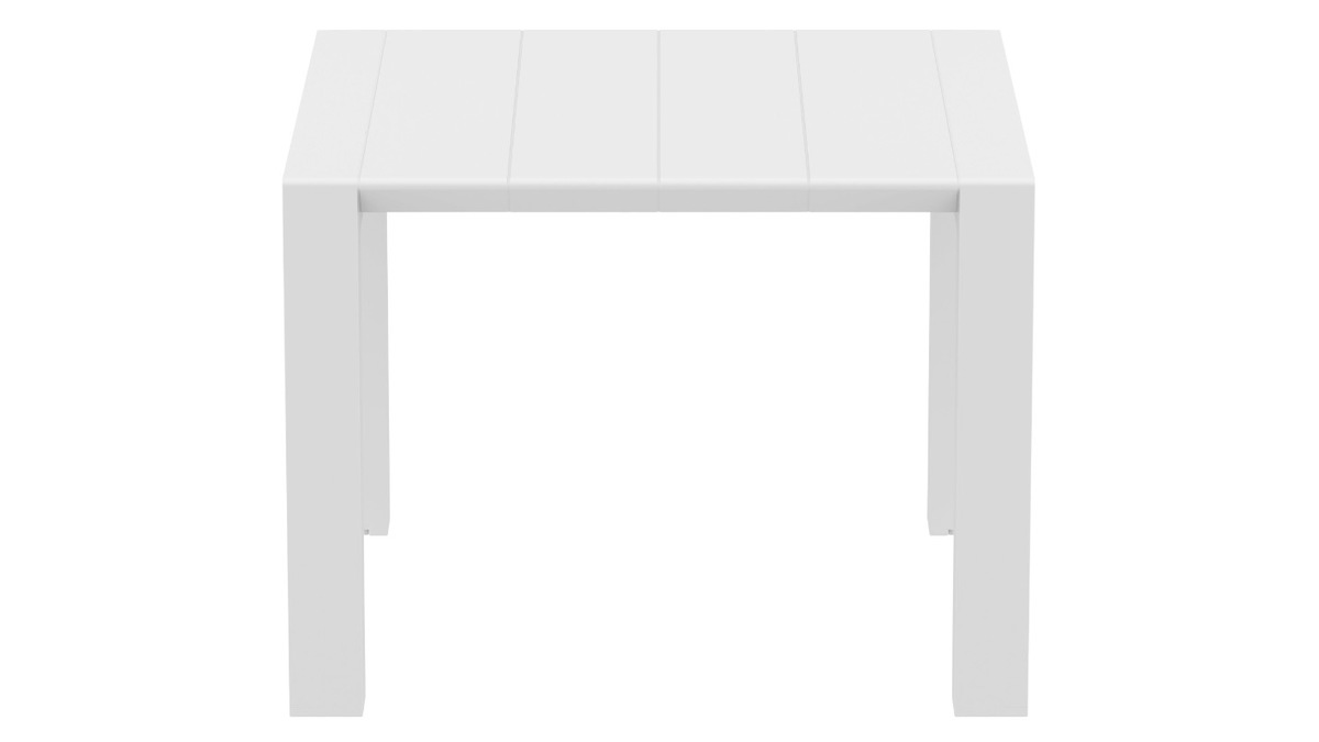 Tavolo estensibile da esterno bianco L100-140 cm PRIMAVERA