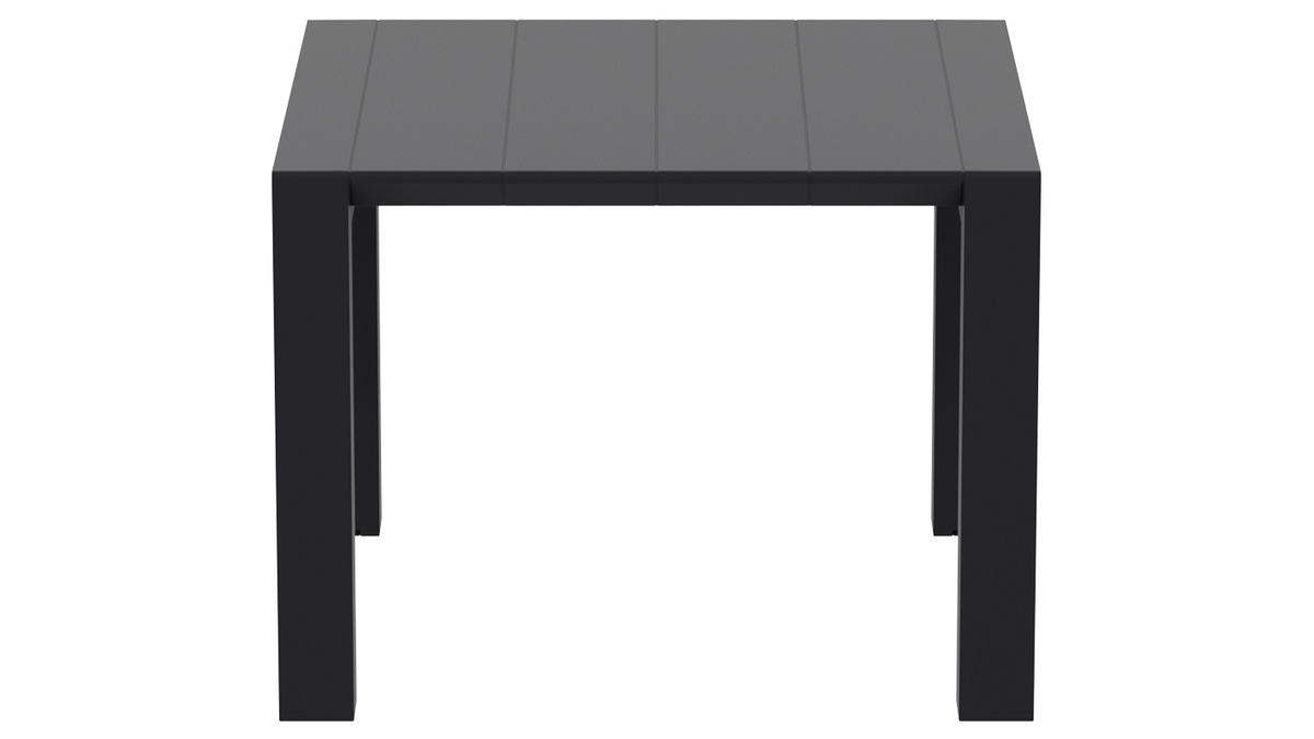 Tavolo estensibile da esterno nero L100-140 cm PRIMAVERA